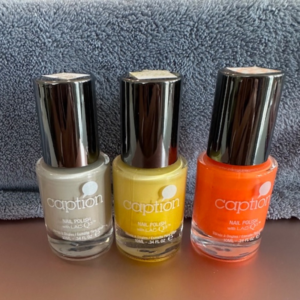 Caption Nails - Young Nails polish bundle; almost new!